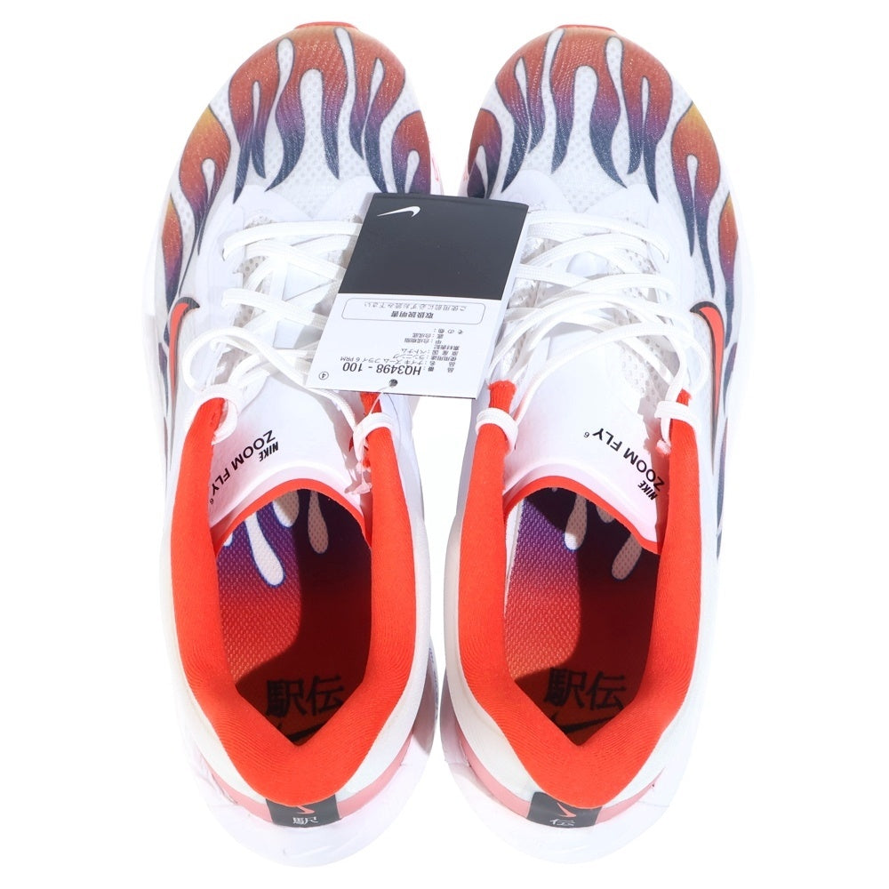 NIKE(ナイキ) ZOOM FLY 6 PRM ズームフライ6 ローカットスニーカー ホワイト/オレンジ ローカットスニーカー US11/29cm HQ3498-100