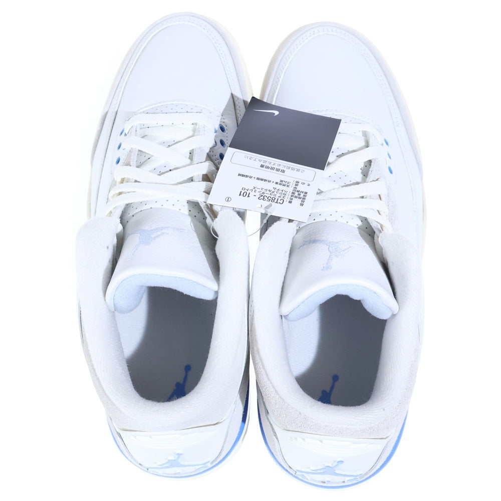 NIKE(ナイキ) AIR JORDAN 3 RETRO LUCKY SHORTS エアジョーダン3 レトロ ラッキーショーツ ローカットスニーカー ホワイト US10.5/28.5cm CT8532-101