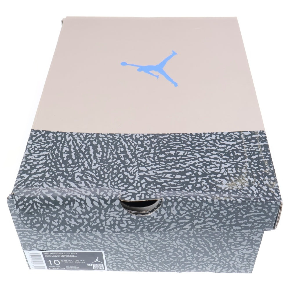 NIKE(ナイキ) AIR JORDAN 3 RETRO LUCKY SHORTS エアジョーダン3 レトロ ラッキーショーツ ローカットスニーカー ホワイト US10.5/28.5cm CT8532-101