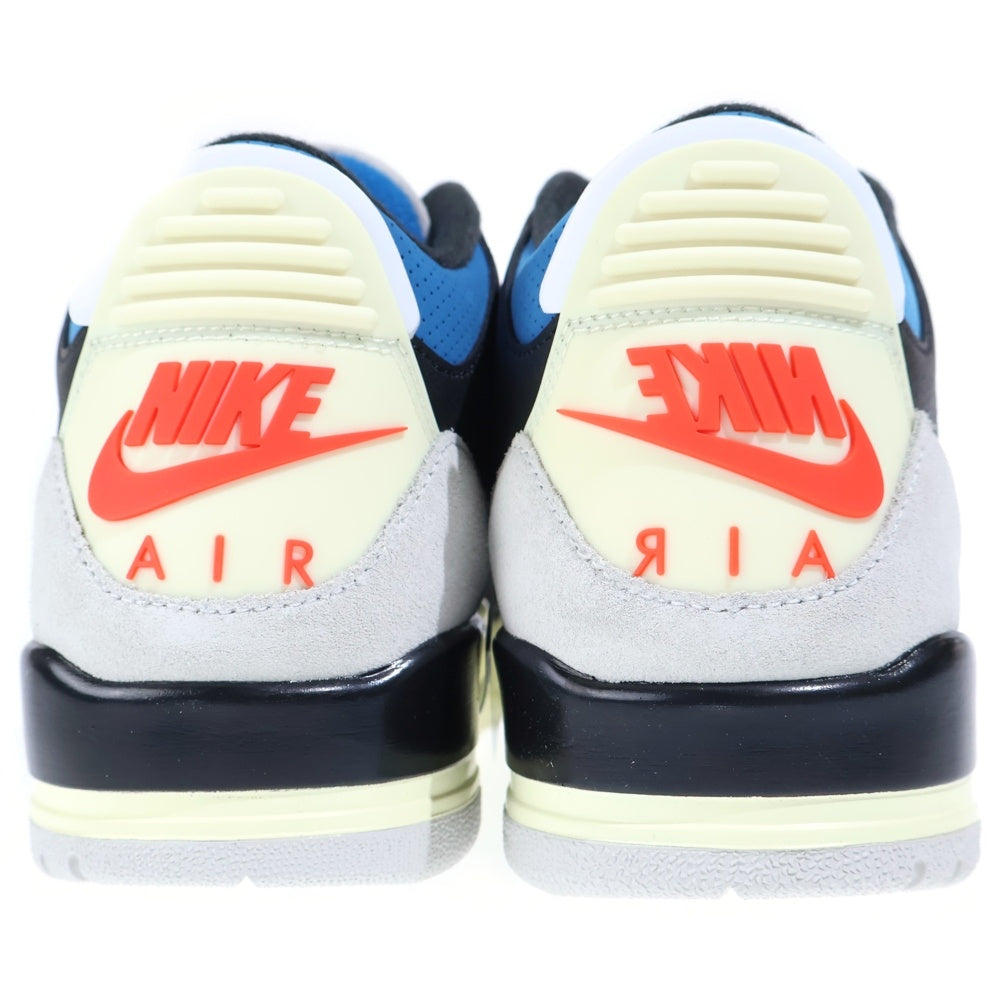 NIKE(ナイキ) AIR JORDAN 3 RETRO OG RARE AIR エアジョーダン3 レアエア ハイカットスニーカー ブラック/ブルー US10.5/28.5cm IB8967-004