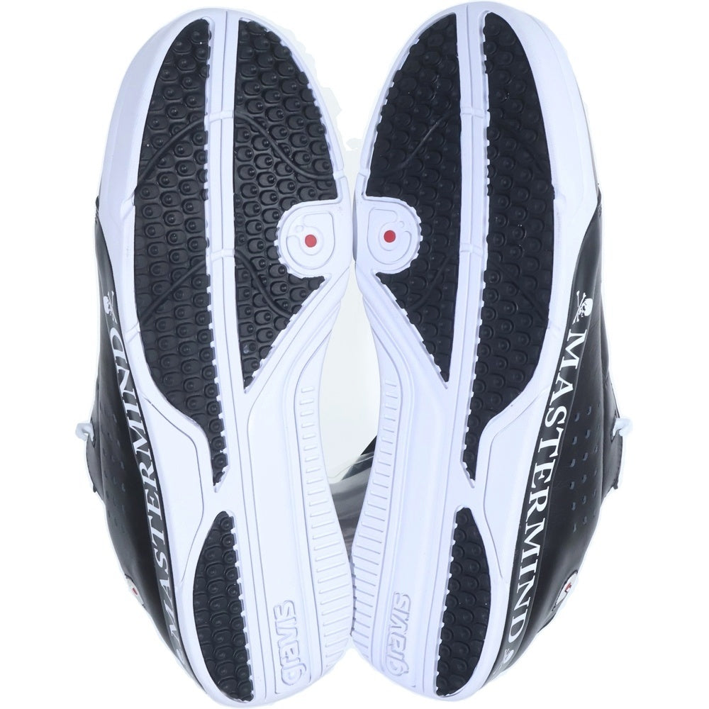GRAVIS(グラビス) ×MASTERMIND TARMAC マスターマインド ターマック アウトソールロゴプリント ローカットスニーカー ブラック US11/29cm 599523-0001