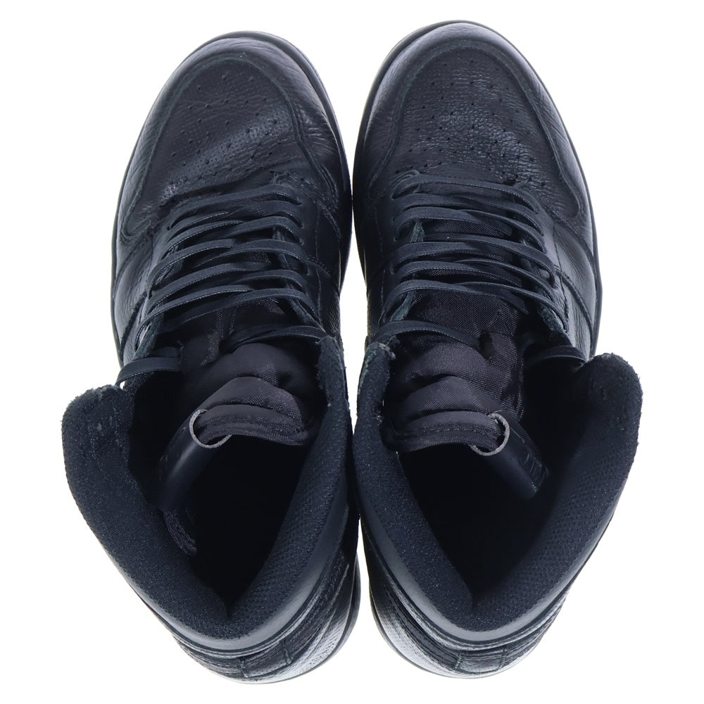 NIKE(ナイキ) 【鑑賞用 2016年製】 AIR JORDAN 1 RETRO HIGH BLACK PERFORATED エアジョーダン 1 ハイカットスニーカー ブラック US9/27cm 555088-002