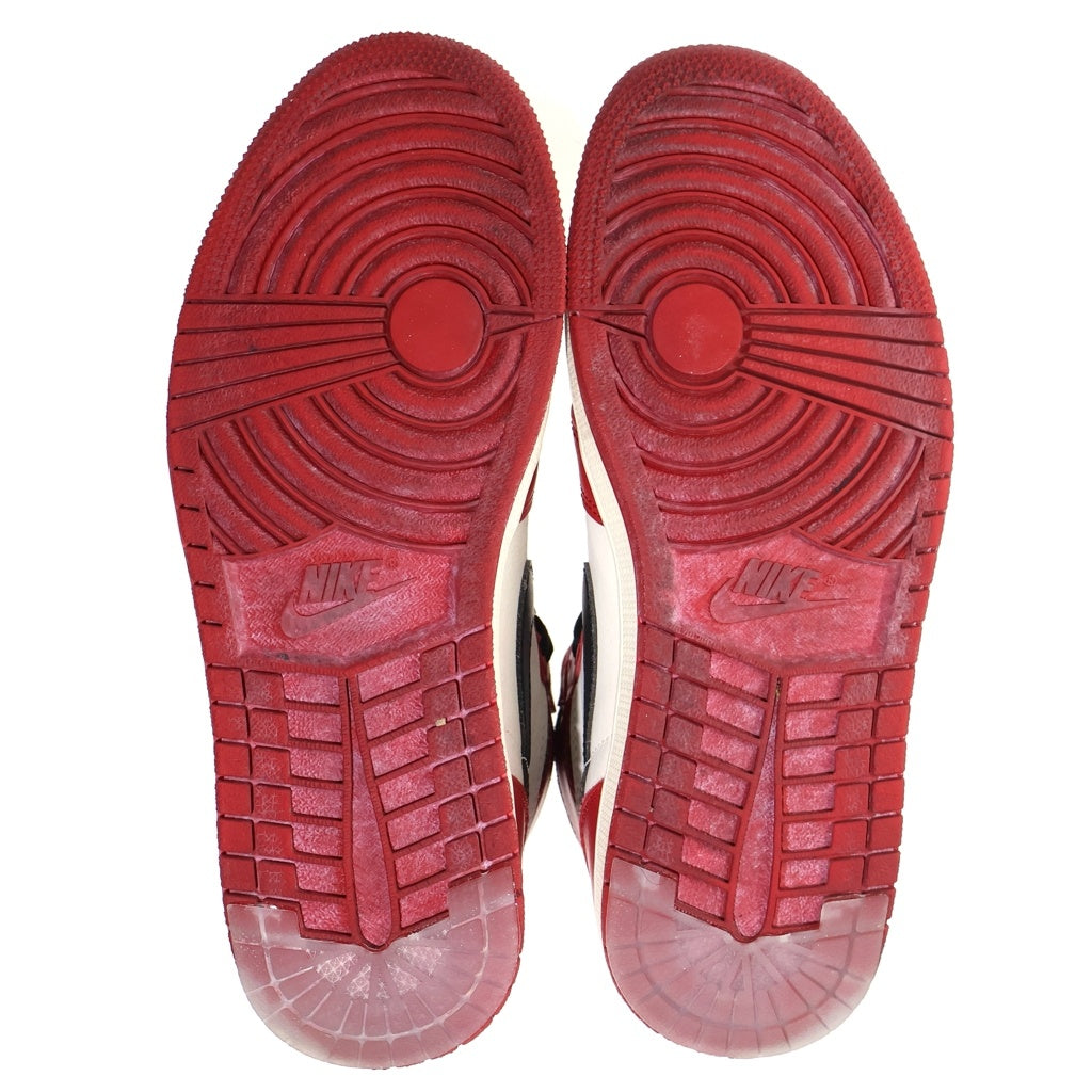 NIKE(ナイキ) AIR JORDAN 1 HIGH OG CHICAGO LOST & FOUND エアジョーダン1 ハイ ロスト アンド ファウンド ハイカットスニーカー レッド/ホワイト US9/27cm DZ5485-612