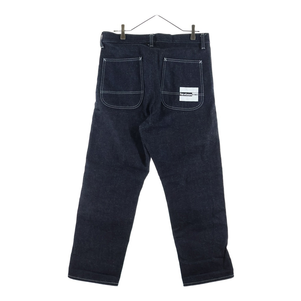 FACETASM(ファセッタズム) 21SS BEYONDEXX DENIM PANTS ワンウォッシュ テーパードデニムパンツ インディゴ KGO-PT-M07