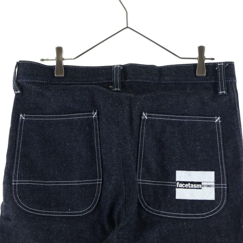 FACETASM(ファセッタズム) 21SS BEYONDEXX DENIM PANTS ワンウォッシュ テーパードデニムパンツ インディゴ KGO-PT-M07
