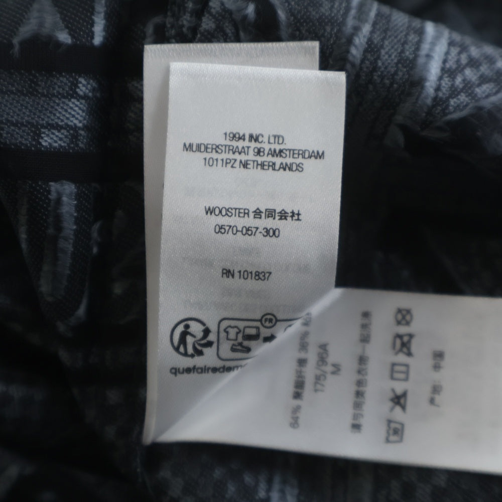 SUPREME(シュプリーム) 24SS Tray Jacquard S/S Shirt トレイ ジャガード レーヨン混 半袖シャツ ブラック