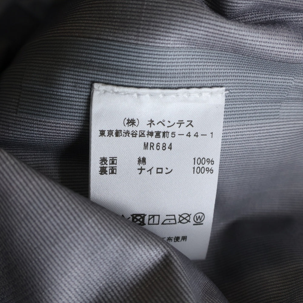 SOUTH2 WEST8(サウス2ウエスト8) WEATHER EFFECT JACKET COTTON RIPSTOP コットン リップストップ ウェザー エフェクト フーデッドナイロンジャケット レッド MR684