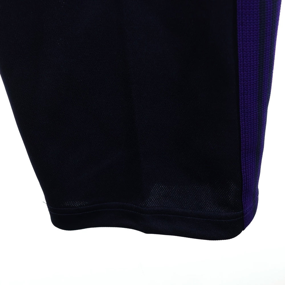 Needles(ニードルス) 23AW NARROW TRACK PANT POLY SMOOTH ポリ スムース ナロートラックパンツ ネイビー/パープル NS247