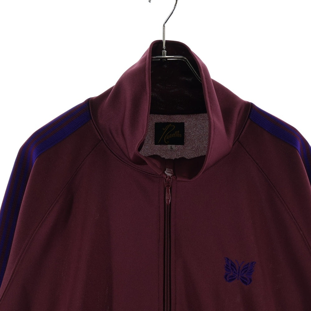 Needles(ニードルス) 23AW TRACK JACKET POLY SMOOTH ポリ スムース トラックジャケット レッド NS244