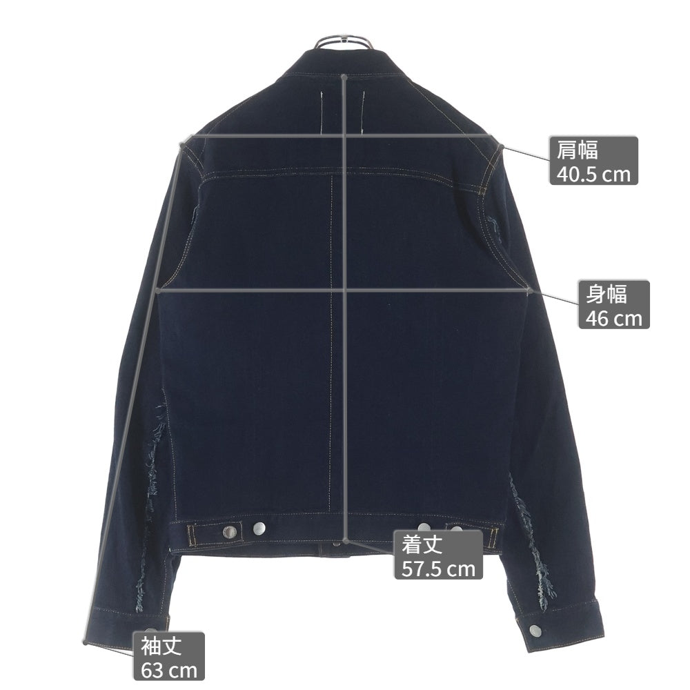 TAKAHIROMIYASHITA The SoloIst.(タカヒロミヤシタザソロイスト) 18SS TYPE 2nd セカンド型 リベットデザイン デニムジャケット インディゴ swj.0007SS18