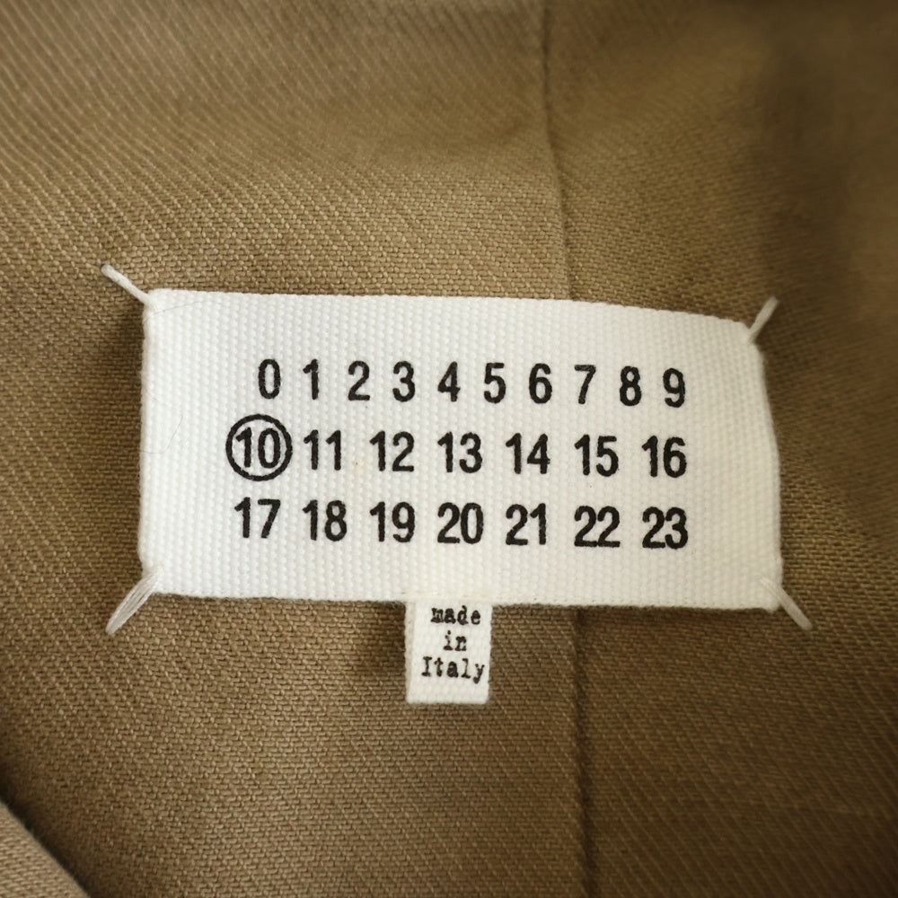 Maison Margiela(メゾンマルジェラ) 18SS DENIM WORK JACKET デニム ワークジャケット カバーオール ベージュ S50AM0316