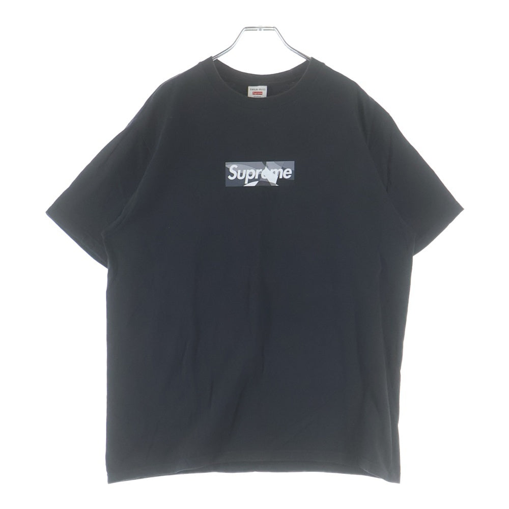 SUPREME(シュプリーム) 21SS ×Emilio Pucci Box Logo Tee エミリオ プッチ ボックスロゴ クルーネック半袖Tシャツ カットソー ブラック