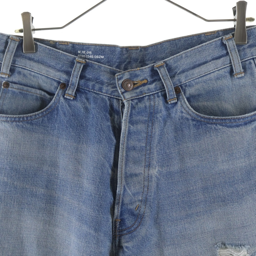 CELINE(セリーヌ) Wesley Jeans in Zuma Wash Denim ウェスリージーンズ ズマウォッシュ デニムパンツ 2N785034S