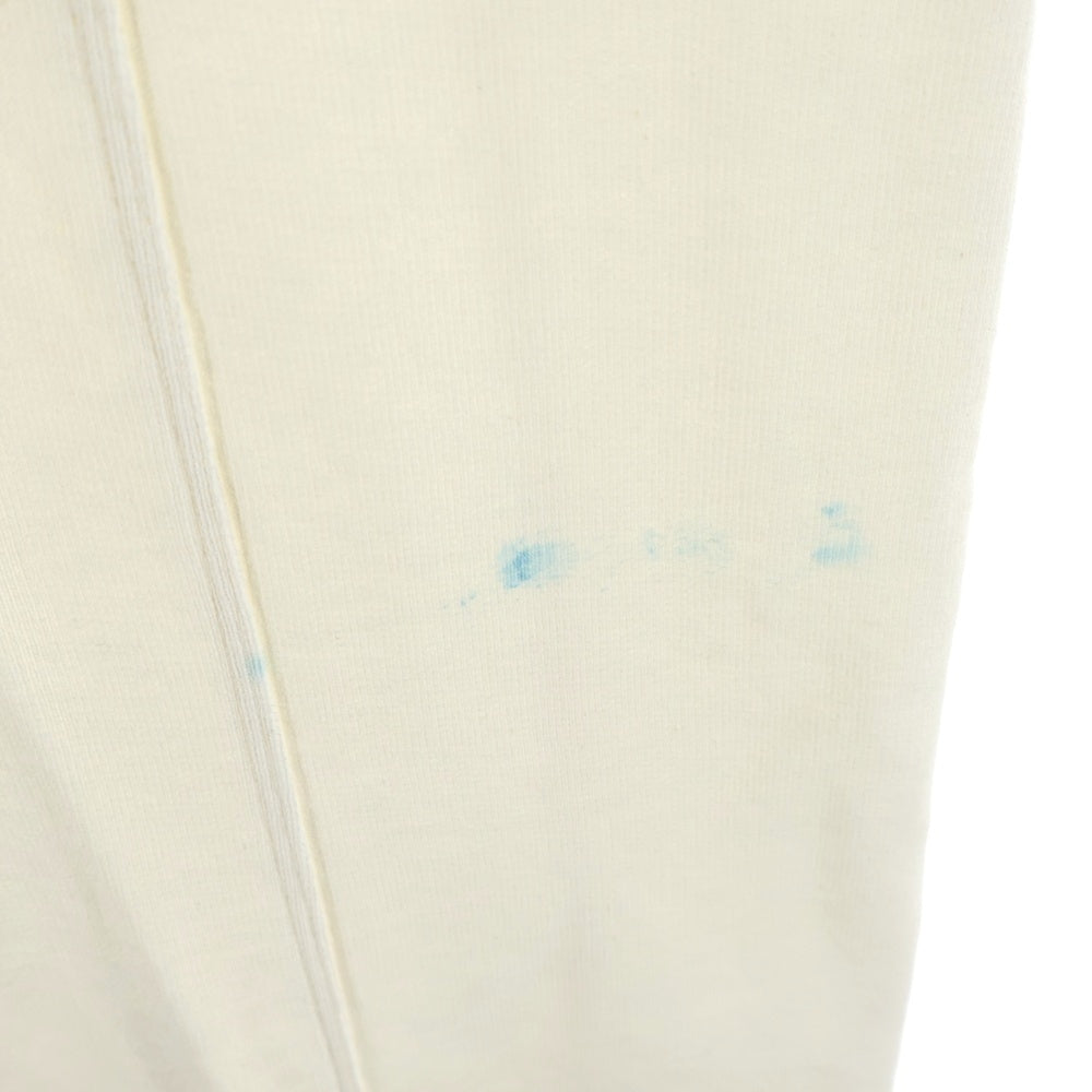 GUCCI(グッチ) ロゴパッチ付きリブスウェットロングパンツ ホワイト 625404 XJCOE