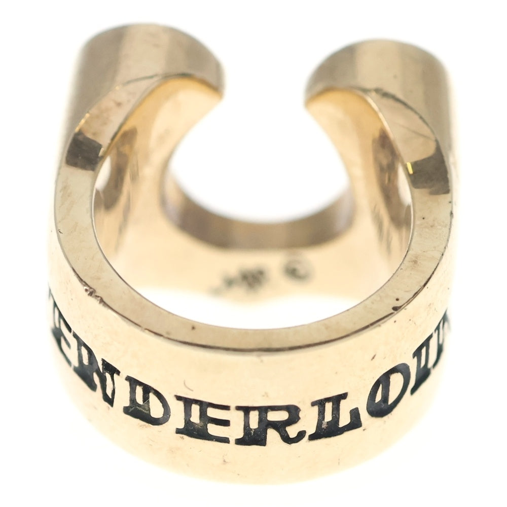 TENDERLOIN(テンダーロイン) T-H.SRING GOLD STONE 8K ダイヤ ホースシューリング ゴールド