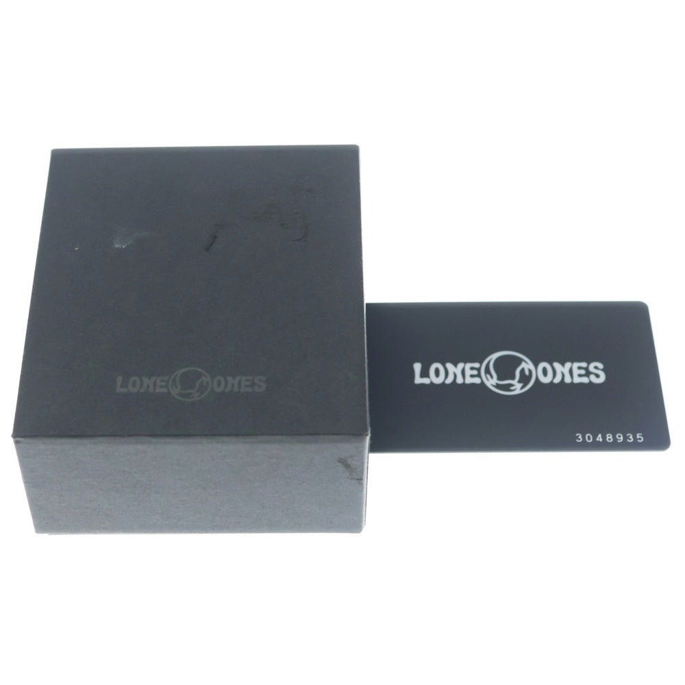 LONE ONES(ロンワンズ) シルク リンク クレーンサークル ブレスレット シルバー