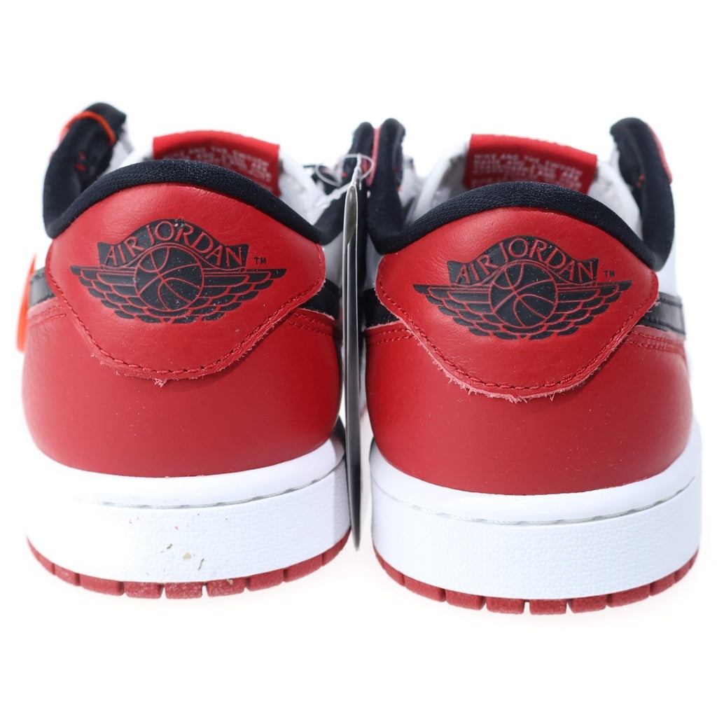 NIKE(ナイキ) AIR JORDAN 1 RETRO LOW OG CHICAGO エアジョーダン1 レトロ シカゴ ローカットスニーカー レッド US8.5/26.5cm HQ6998-600
