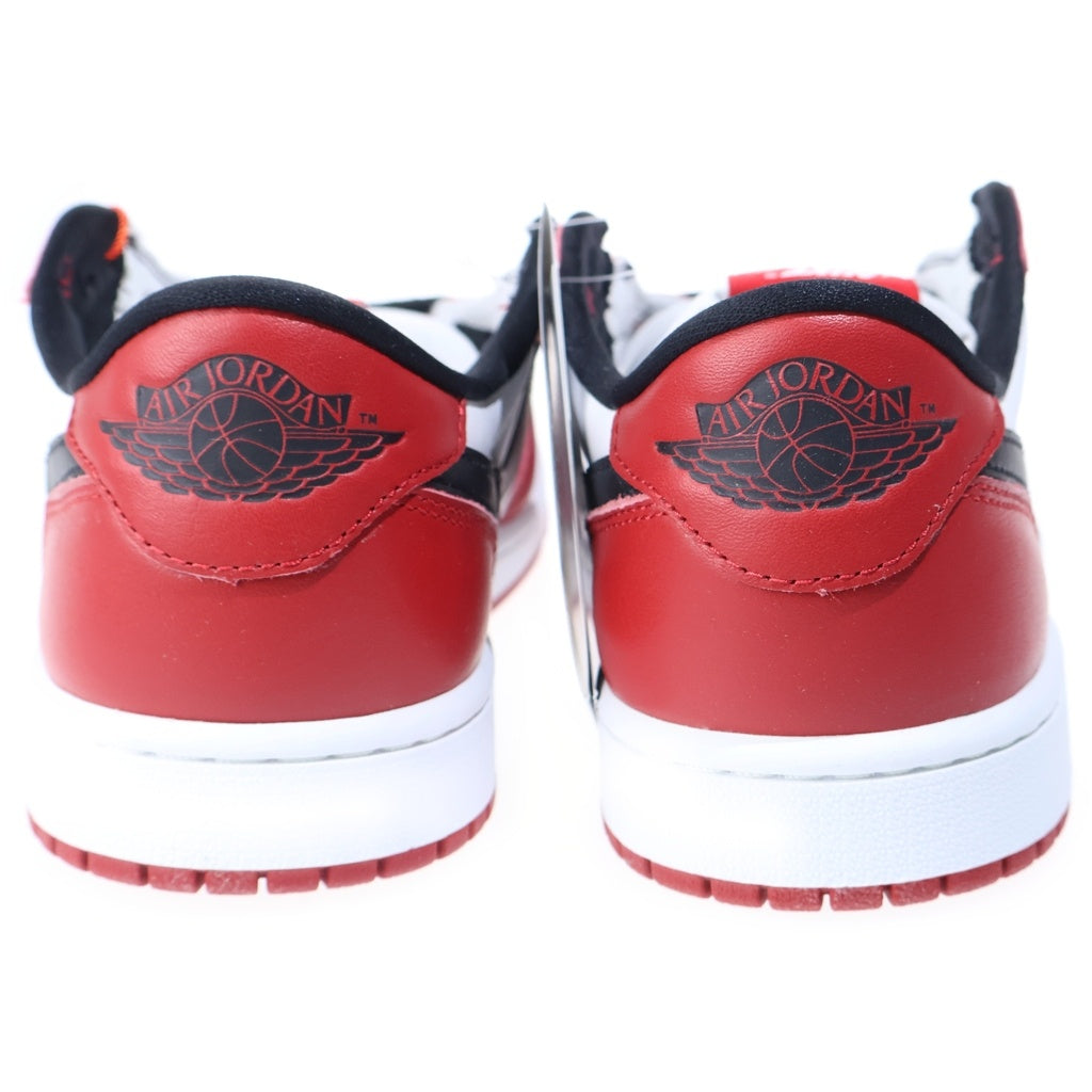 NIKE(ナイキ) AIR JORDAN 1 RETRO LOW OG CHICAGO エアジョーダン1 レトロ シカゴ ローカットスニーカー レッド US8.5/26.5cm HQ6998-600