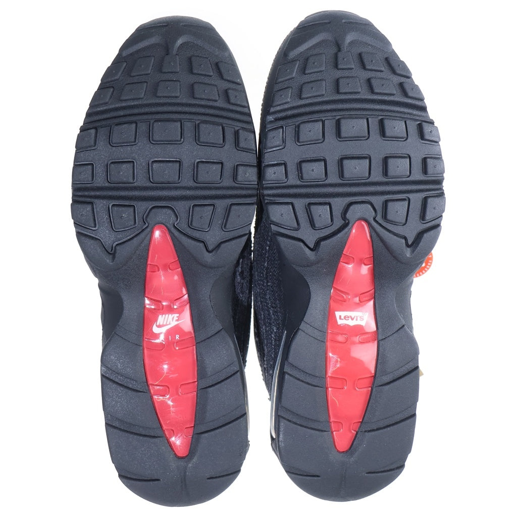 NIKE(ナイキ) ×LEVI'S AIR MAX 95 OG DENIM BLACK リーバイス エアマックス95 デニム ローカットスニーカー ブラック US8.5/26.5cm HM4743-001