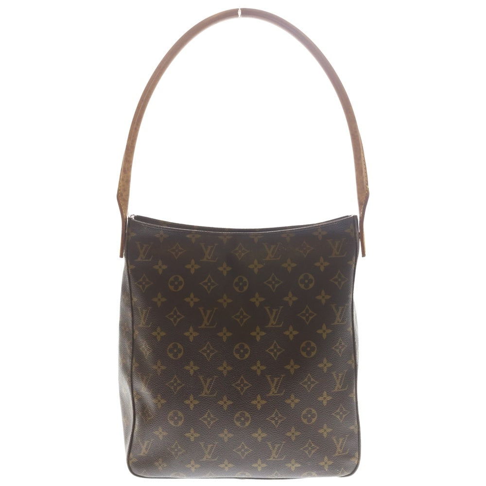 LOUIS VUITTON(ルイヴィトン) ルーピングGM モノグラム ゴールド金具 ショルダーバッグ ブラウン M51145 SD0080