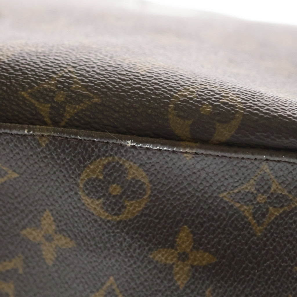 LOUIS VUITTON(ルイヴィトン) ルーピングGM モノグラム ゴールド金具 ショルダーバッグ ブラウン M51145 SD0080