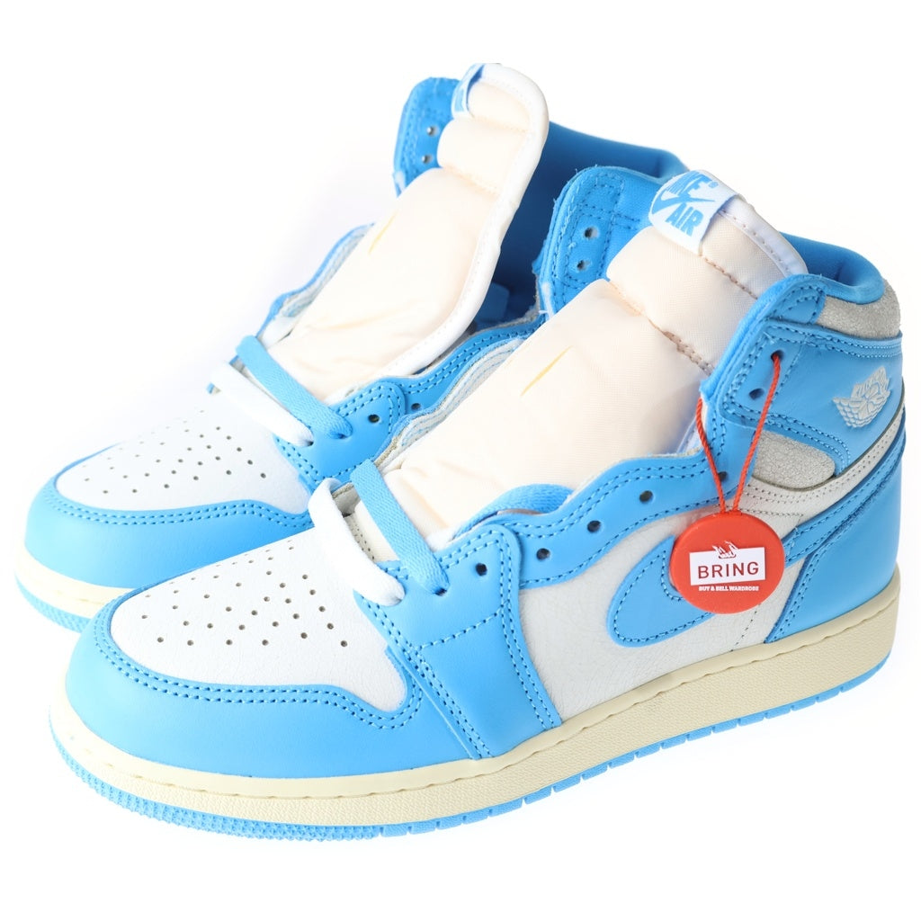 NIKE(ナイキ) AIR JORDAN 1 RETRO HIGH OG GS UNC REIMAGINED エアジョーダン1 レトロ UNC リイマジンド ハイカットスニーカー レディース US6Y/24cm FD1437-402