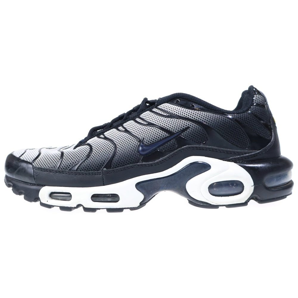 NIKE(ナイキ) AIR MAX PLUS MIDNIGHT NAVY エア マックス ミッドナイトネイビー ローカットスニーカー ブラック/ホワイト US9.5/27.5cm DV7665-001