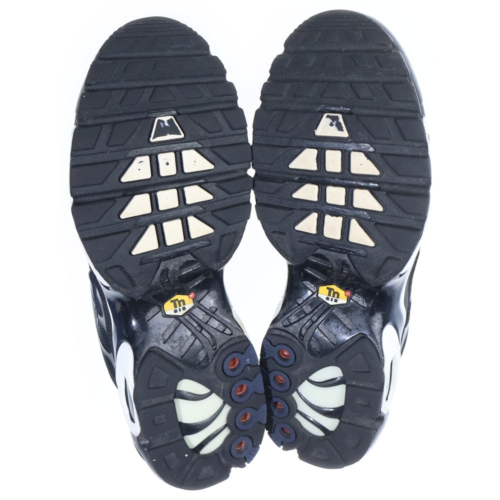 NIKE(ナイキ) AIR MAX PLUS MIDNIGHT NAVY エア マックス ミッドナイトネイビー ローカットスニーカー ブラック/ホワイト US9.5/27.5cm DV7665-001