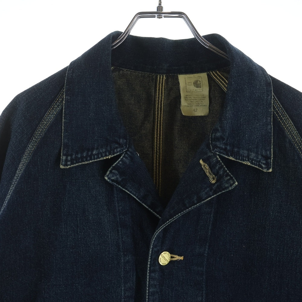 CARHARTT カーハート 80S VINTAGE 1989 100 YEARS ANIVERSARY DENIM COVERALL ヴィンテージ 100周年モデル デニムカバーオール インディゴ CARHARTT(カーハート) 80S VINTAGE 1989 100 YEARS ANIVERSARY DENIM