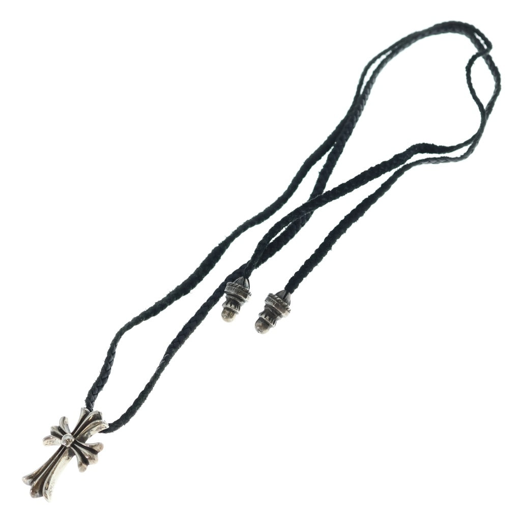 CHROME HEARTS(クロムハーツ) CH CRS SMLスモールCHクロス BC ボロチップブレイド ネックレス シルバー BCA220
