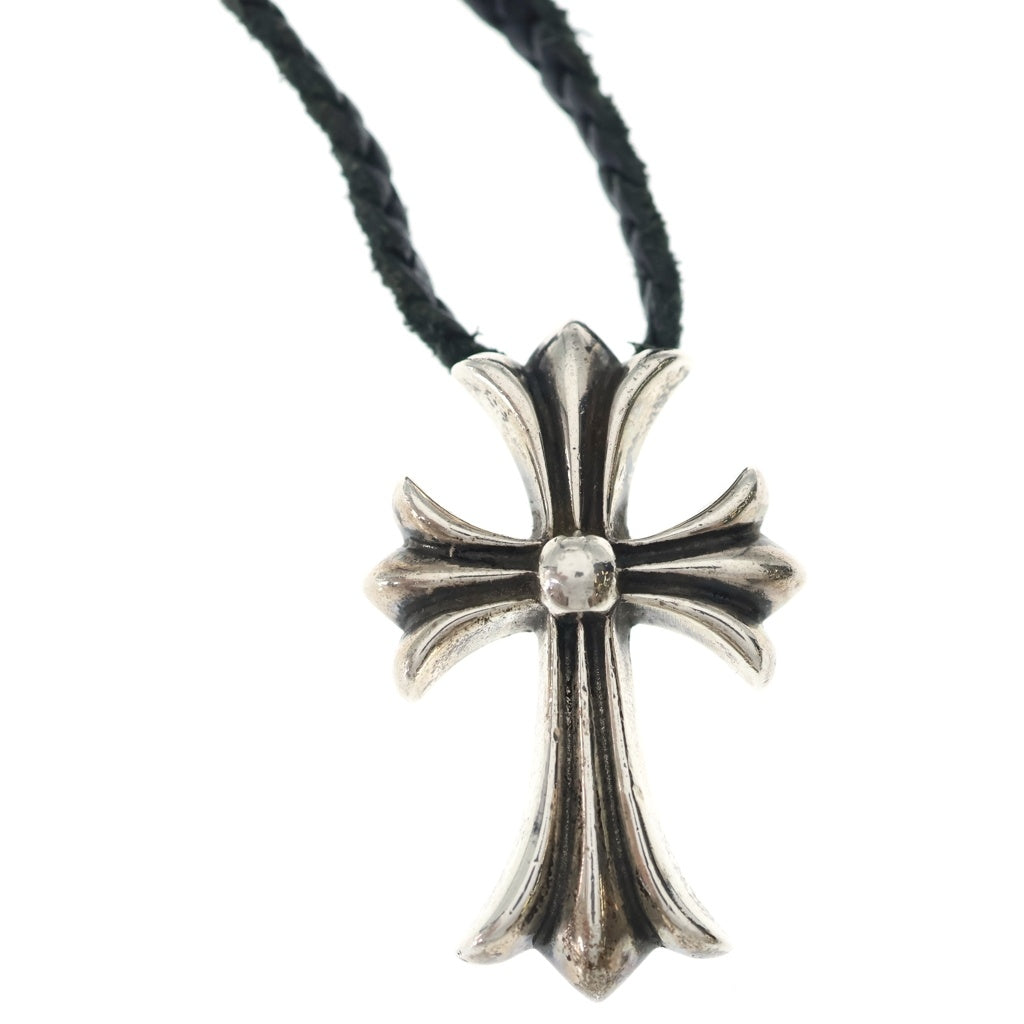 CHROME HEARTS(クロムハーツ) CH CRS SMLスモールCHクロス BC ボロチップブレイド ネックレス シルバー BCA220