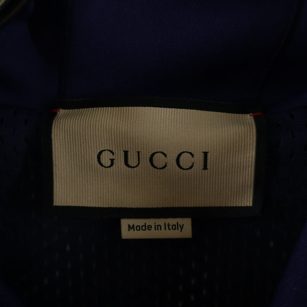 GUCCI(グッチ) Neoprene Half-Zip Webbed Jacket ハーフジップ パーカー マルチ 706413 XJETH