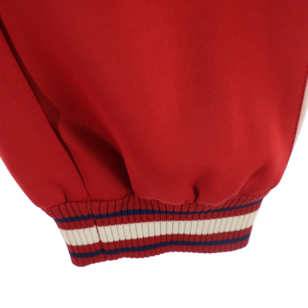 GUCCI(グッチ) Neoprene Track Webbed Pant サイドロゴ トラックパンツ レッド 715190 XJETH