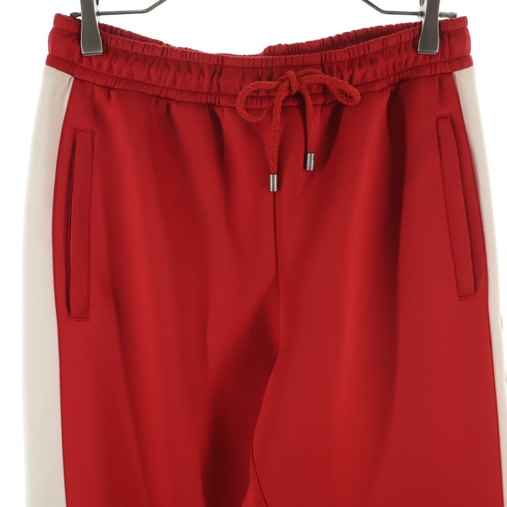 GUCCI(グッチ) Neoprene Track Webbed Pant サイドロゴ トラックパンツ レッド 715190 XJETH