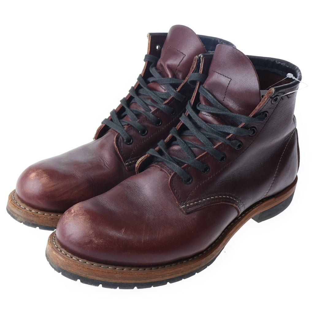 RED WING(レッド ウイング) 9011 BECKMAN BOOTS 6 ROUND-TOE ベックマン ラウンドトゥ レースアップ レザー ブーツ US7/25cm
