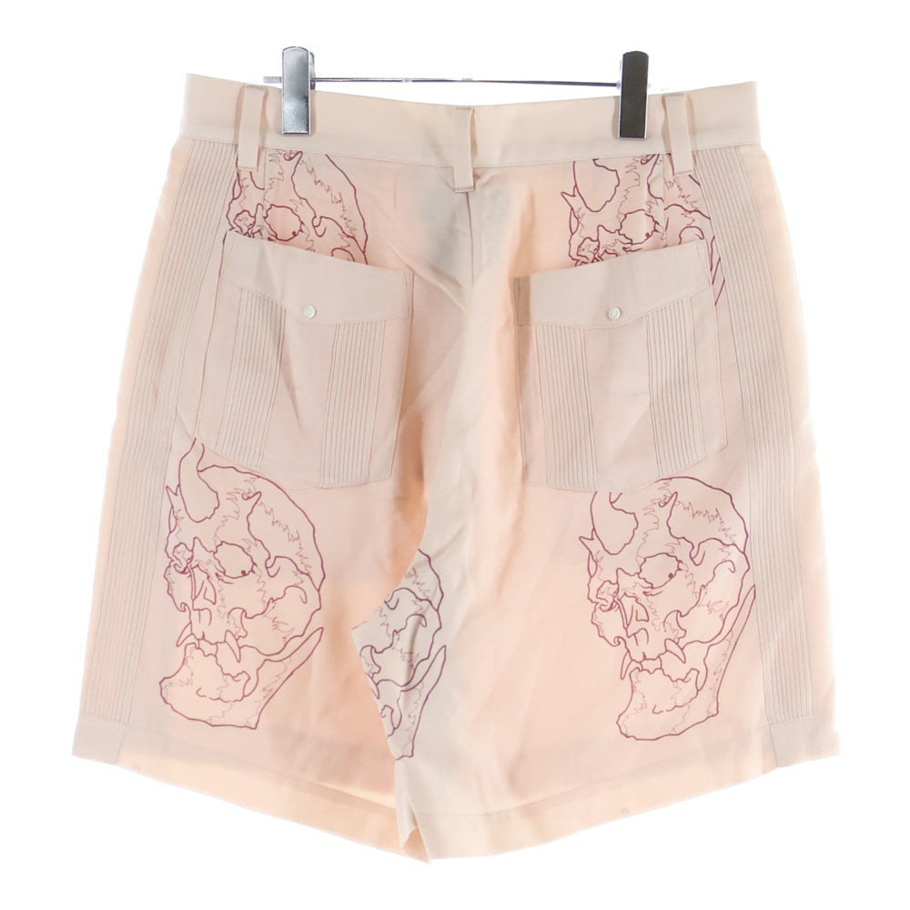 WACKO MARIA(ワコマリア) 24SS ×56 TATTOO STUDIO CUBA SHORTS 56タトゥースタジオ キューバ ショーツ ハーフパンツ ピンク 56TS-WM-PT03