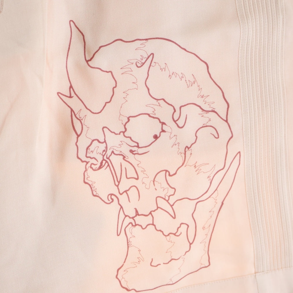 WACKO MARIA(ワコマリア) 24SS ×56 TATTOO STUDIO CUBA SHORTS 56タトゥースタジオ キューバ ショーツ ハーフパンツ ピンク 56TS-WM-PT03
