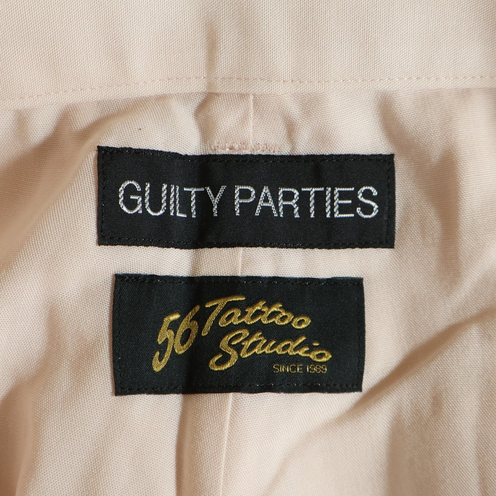 WACKO MARIA(ワコマリア) 24SS ×56 TATTOO STUDIO CUBA SHORTS 56タトゥースタジオ キューバ ショーツ ハーフパンツ ピンク 56TS-WM-PT03