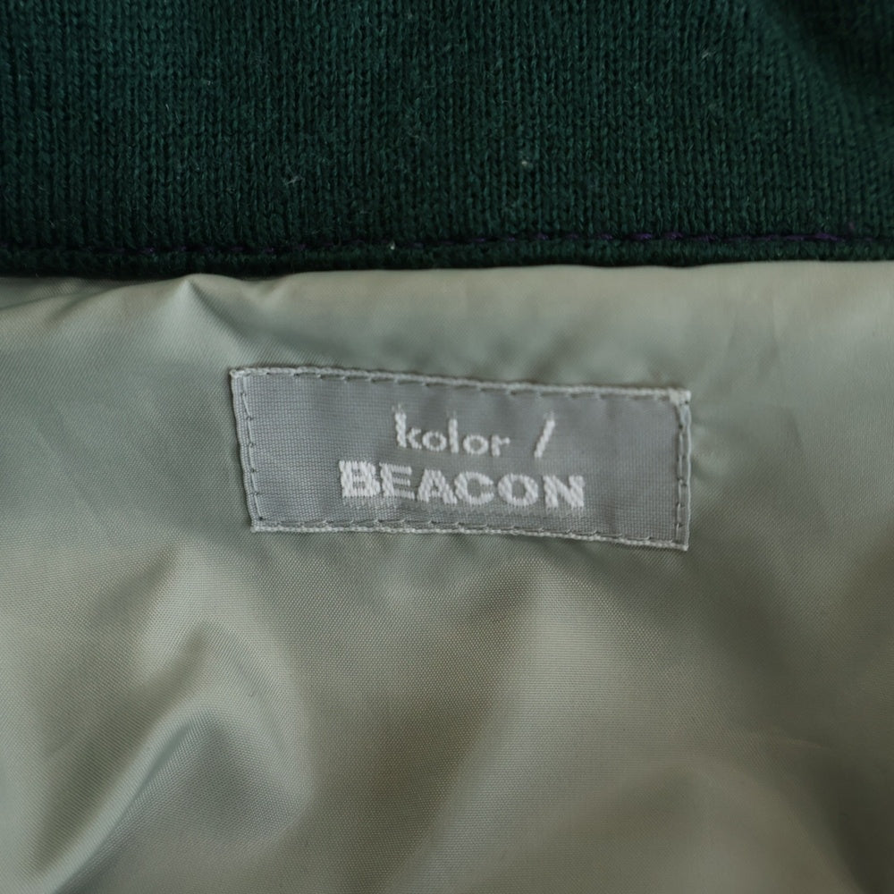 kolor BEACON(カラービーコン) 23AW マルチカラードゥブルヴェブルゾン ナイロンジャケット マルチカラー 23WBM-G08139