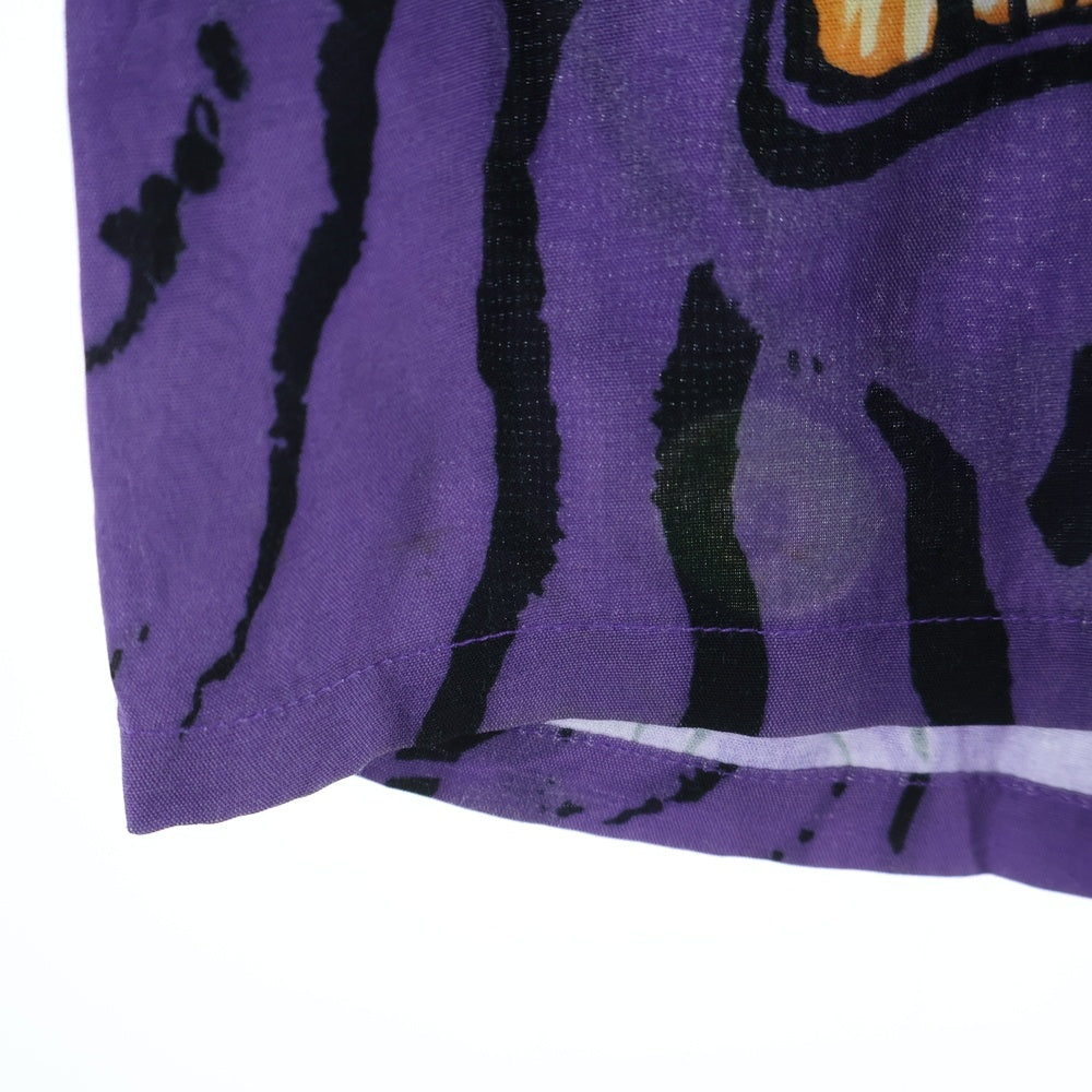 WACKO MARIA(ワコマリア) 22SS ×TIM LEHI S/S HAWAIIAN SHIRT ティムリーハイ レオパード ショートスリーブ ハワイアンシャツ パープル TIMLEHI-WM-HI27