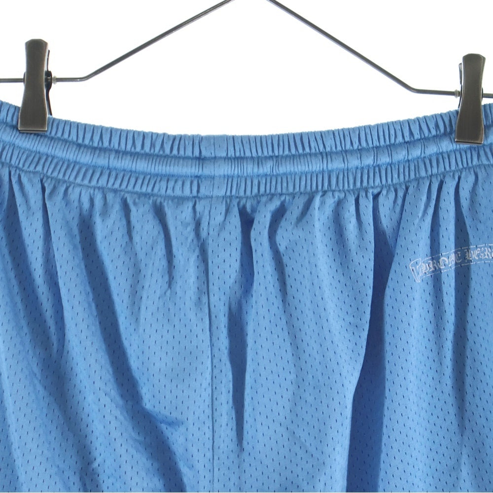 CHROME HEARTS(クロムハーツ) MESH VARSITY SHORTS バーシティ メッシュ ショーツ ハーフパンツ ブルー