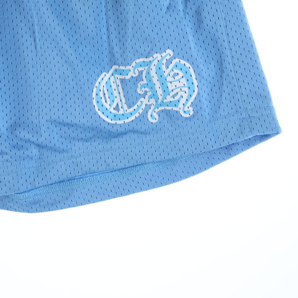 CHROME HEARTS(クロムハーツ) MESH VARSITY SHORTS バーシティ メッシュ ショーツ ハーフパンツ ブルー