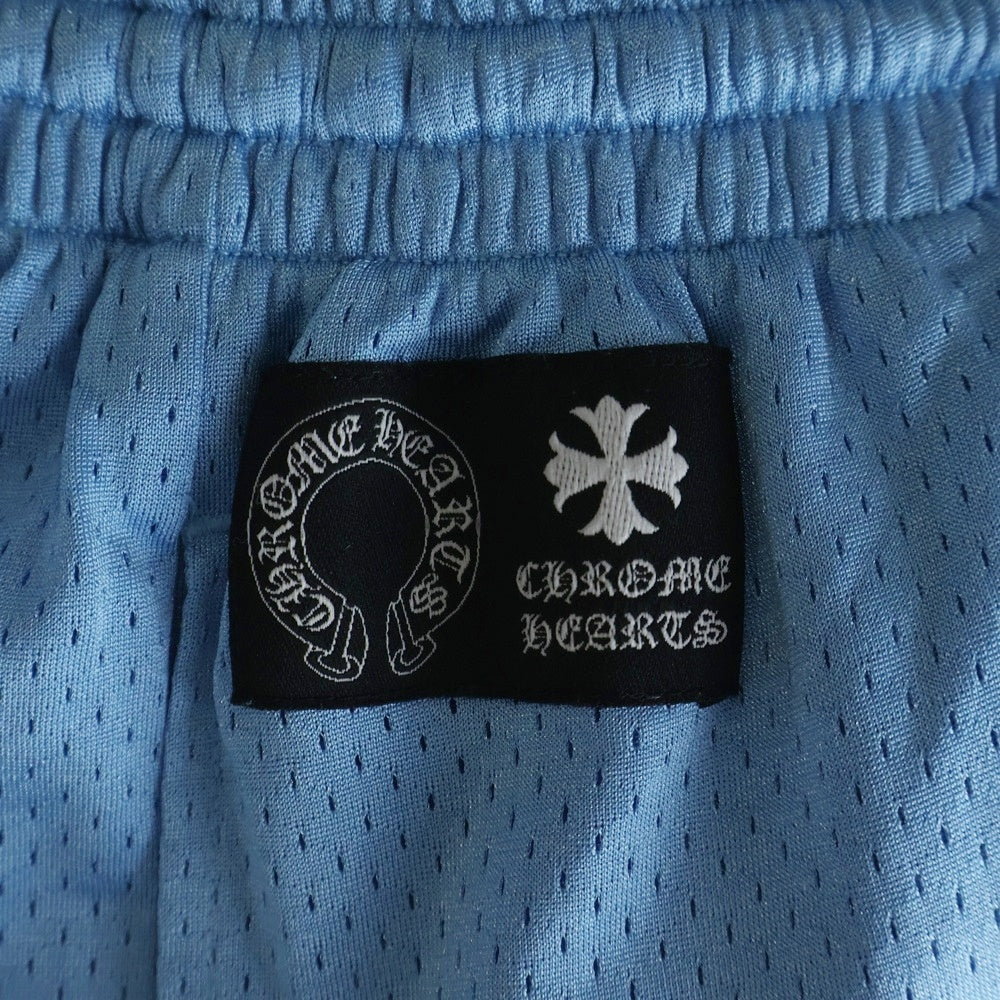 CHROME HEARTS(クロムハーツ) MESH VARSITY SHORTS バーシティ メッシュ ショーツ ハーフパンツ ブルー