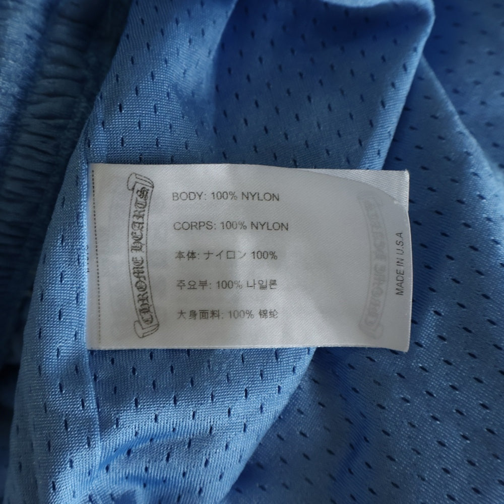 CHROME HEARTS(クロムハーツ) MESH VARSITY SHORTS バーシティ メッシュ ショーツ ハーフパンツ ブルー