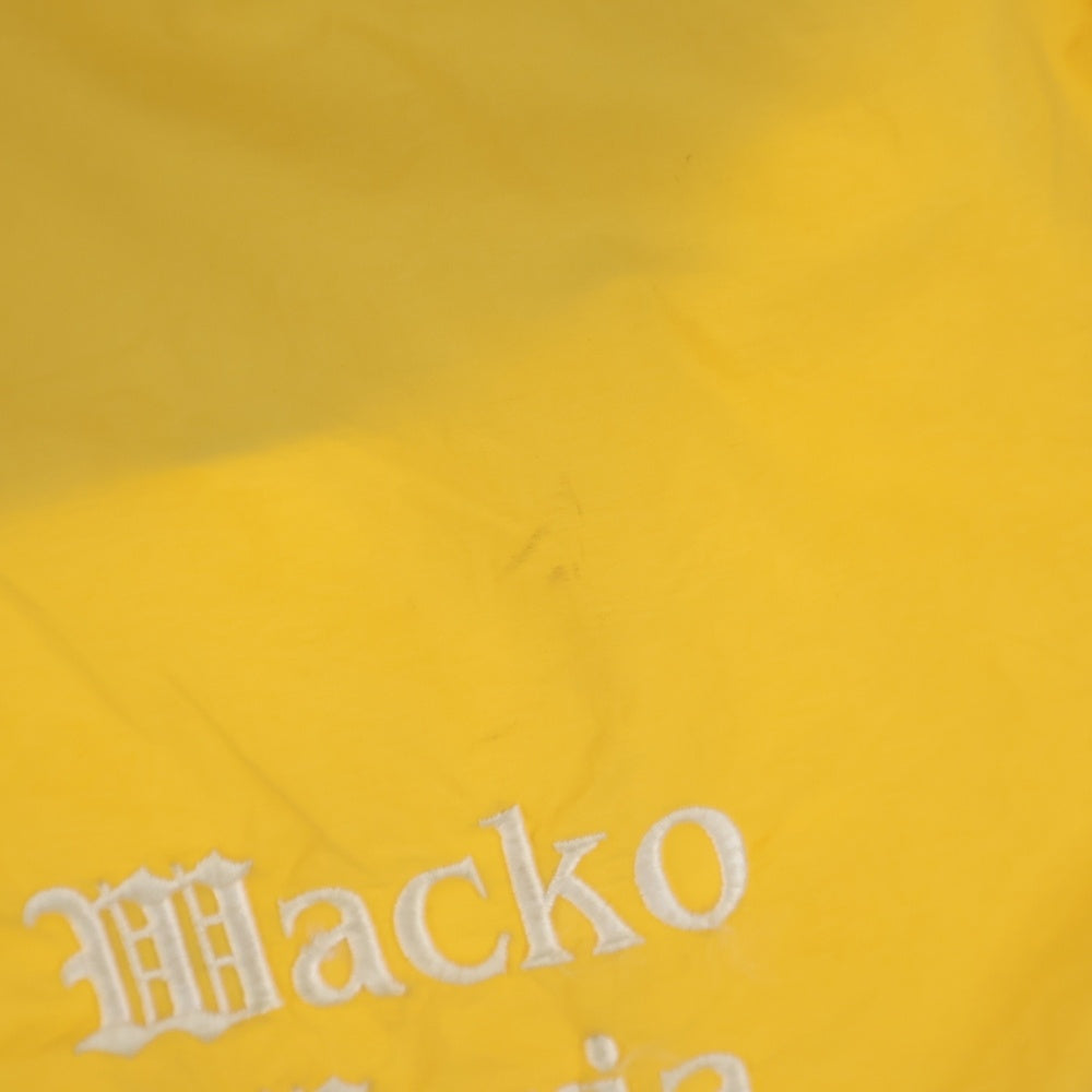 WACKO MARIA(ワコマリア) 24SS ATHLETIC SHORTS アスレチック ナイロンショーツ ハーフパンツ イエロー 24SS-WMP-PT14