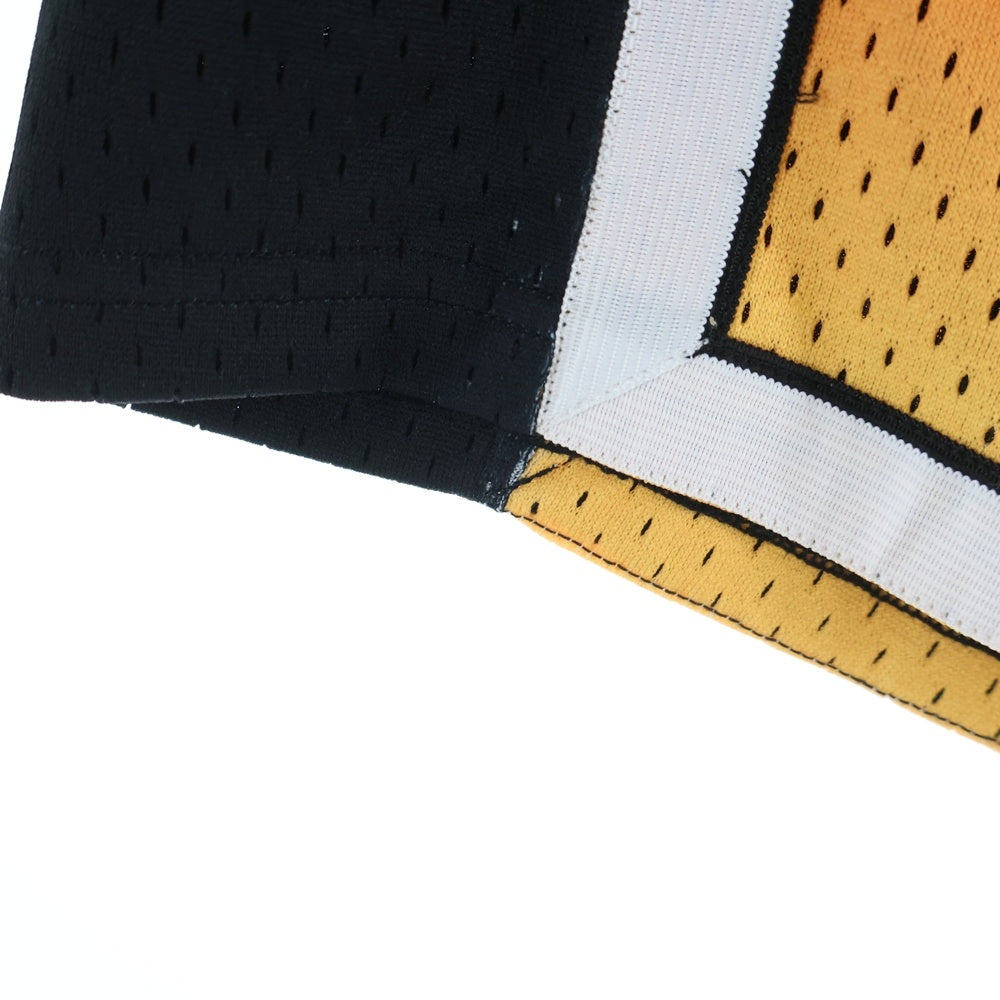 Mitchell&Ness(ミッチェル アンド ネス) LOS ANGELES LAKERS FLAMES SWINGMAN SHORT ロサンゼルス レイカーズ ファイアーフレーム スウィングマン ショーツ ハーフパンツ SMSHBW19137-LAL