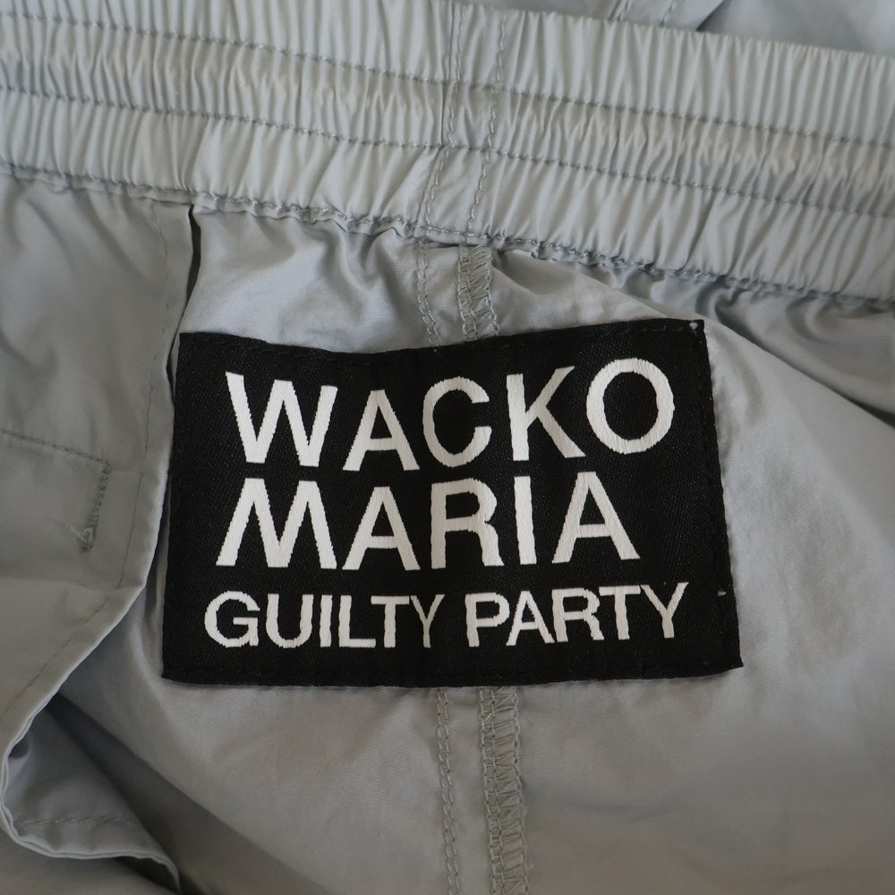 WACKO MARIA(ワコマリア) 24SS ATHLETIC SHORTS アスレチック ナイロンショーツ ハーフパンツ グレー 24SS-WMP-PT14