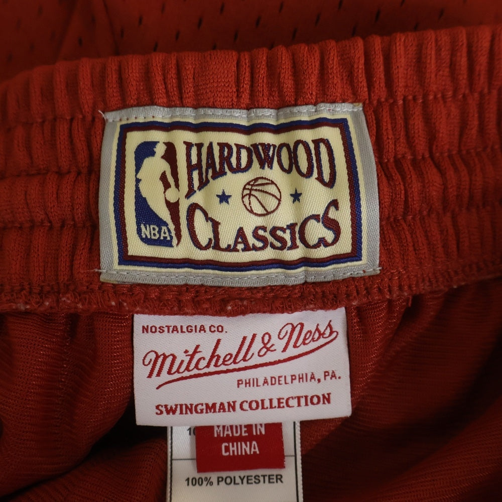 Mitchell&Ness(ミッチェル アンド ネス) CHICAGO BULLS SWINGMAN SHORTS シカゴブルズ スウィングマン ショーツ ハーフパンツ レッド