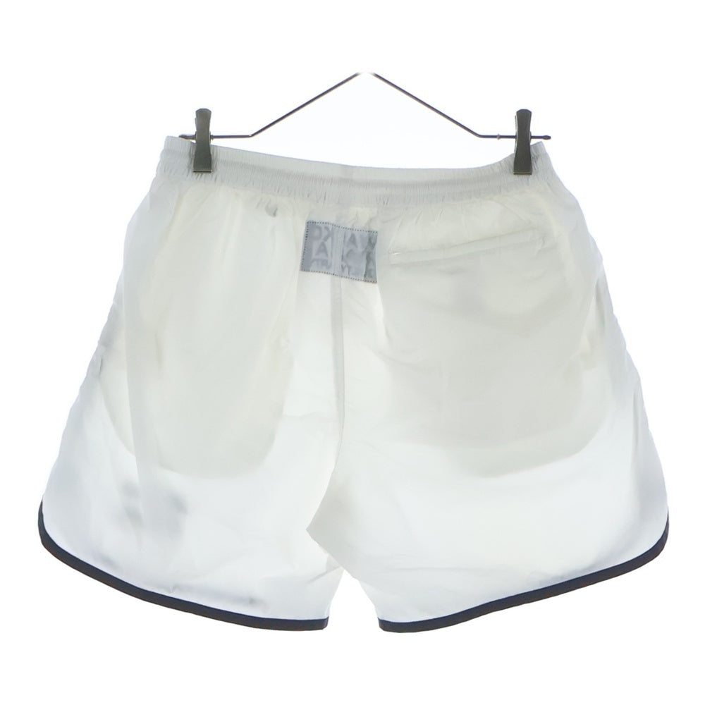 WACKO MARIA(ワコマリア) 24SS ATHLETIC SHORTS アスレチック ナイロンショーツ ハーフパンツ ホワイト 24SS-WMP-PT14
