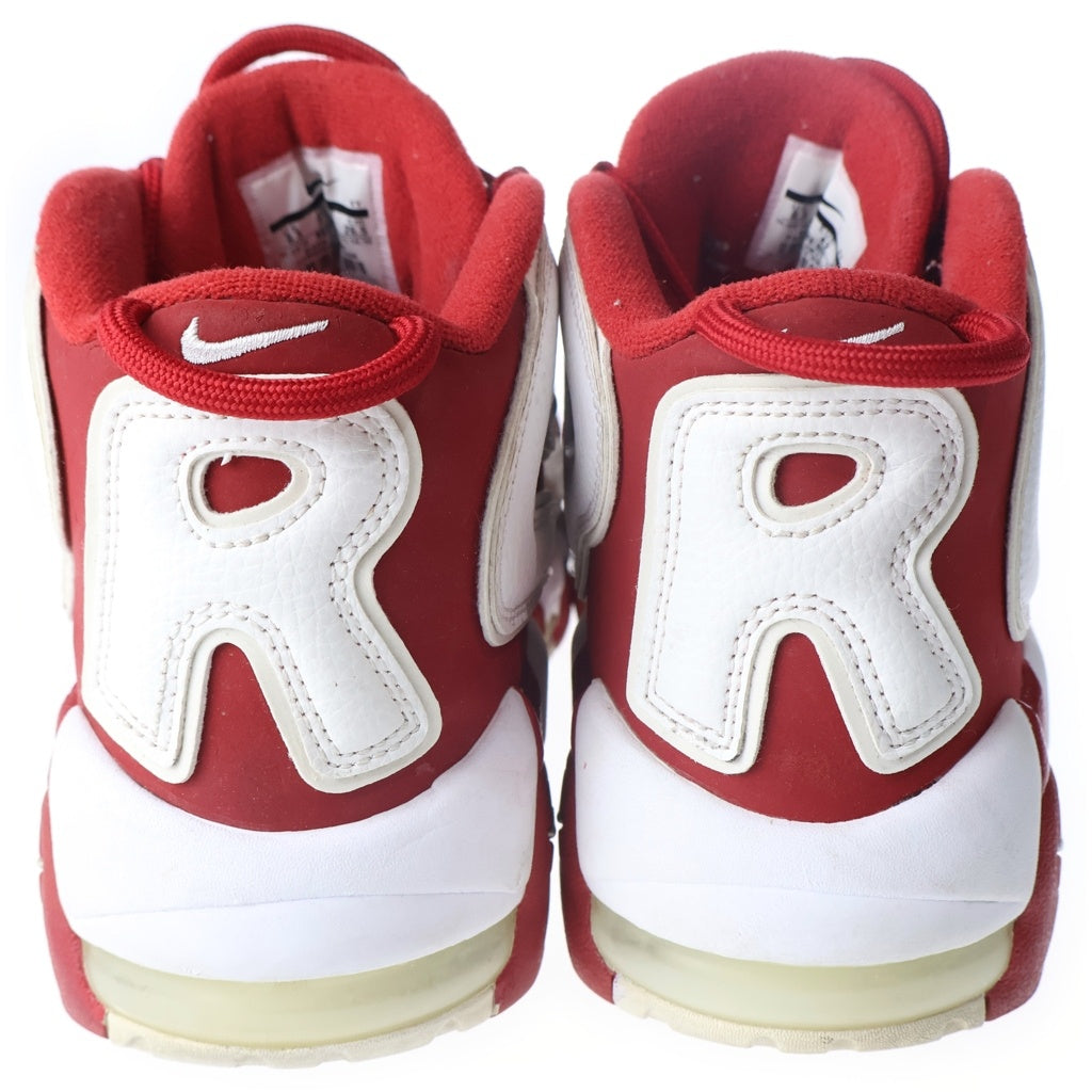 NIKE(ナイキ) ×SUPREME AIR MORE UPTEMPO シュプリーム エア モア アップテンポ ハイカットスニーカー レッド/ホワイト US8.5/26.5cm 902290-600